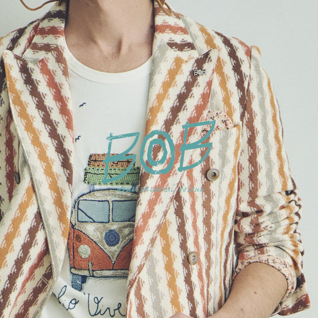 「楽して、品良く。」イタリア・トスカーナの遊び心を纏う、BOBのダブルブレスト・スタイル