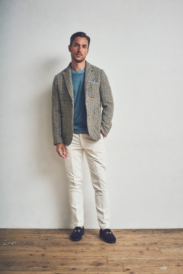 POCK123T ガンクラブチェックパターンジャケット / Col:VAR3 グリーン系