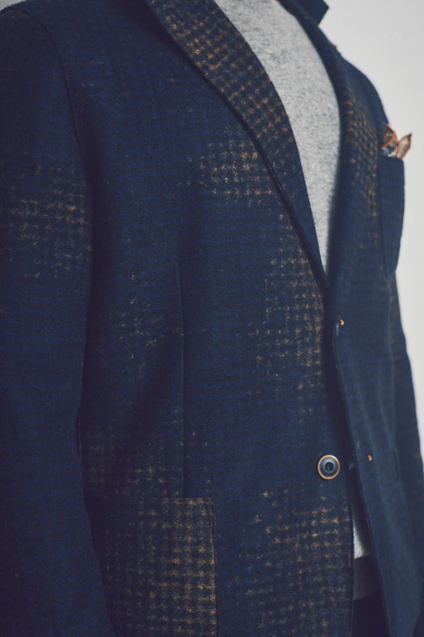 HARL125 フェードチェックジャケット / Col:UNICA