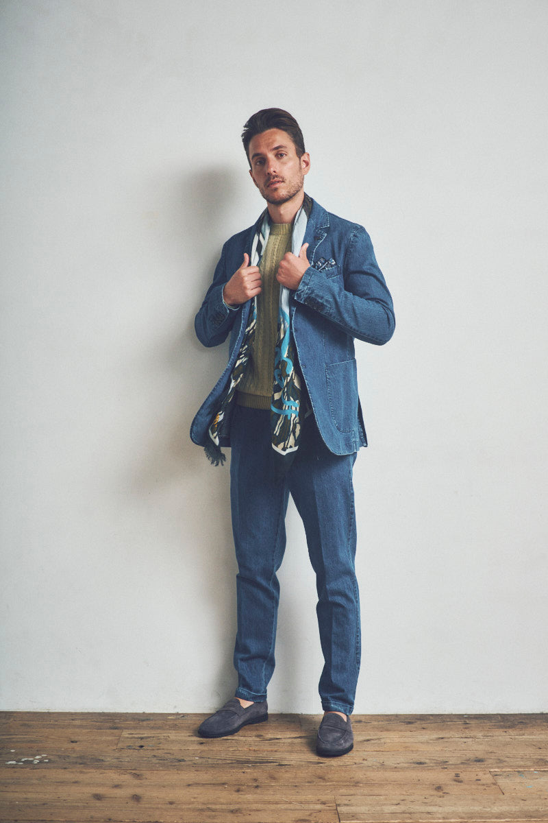 SUIT116 デニムスーツ / Col:JEANS