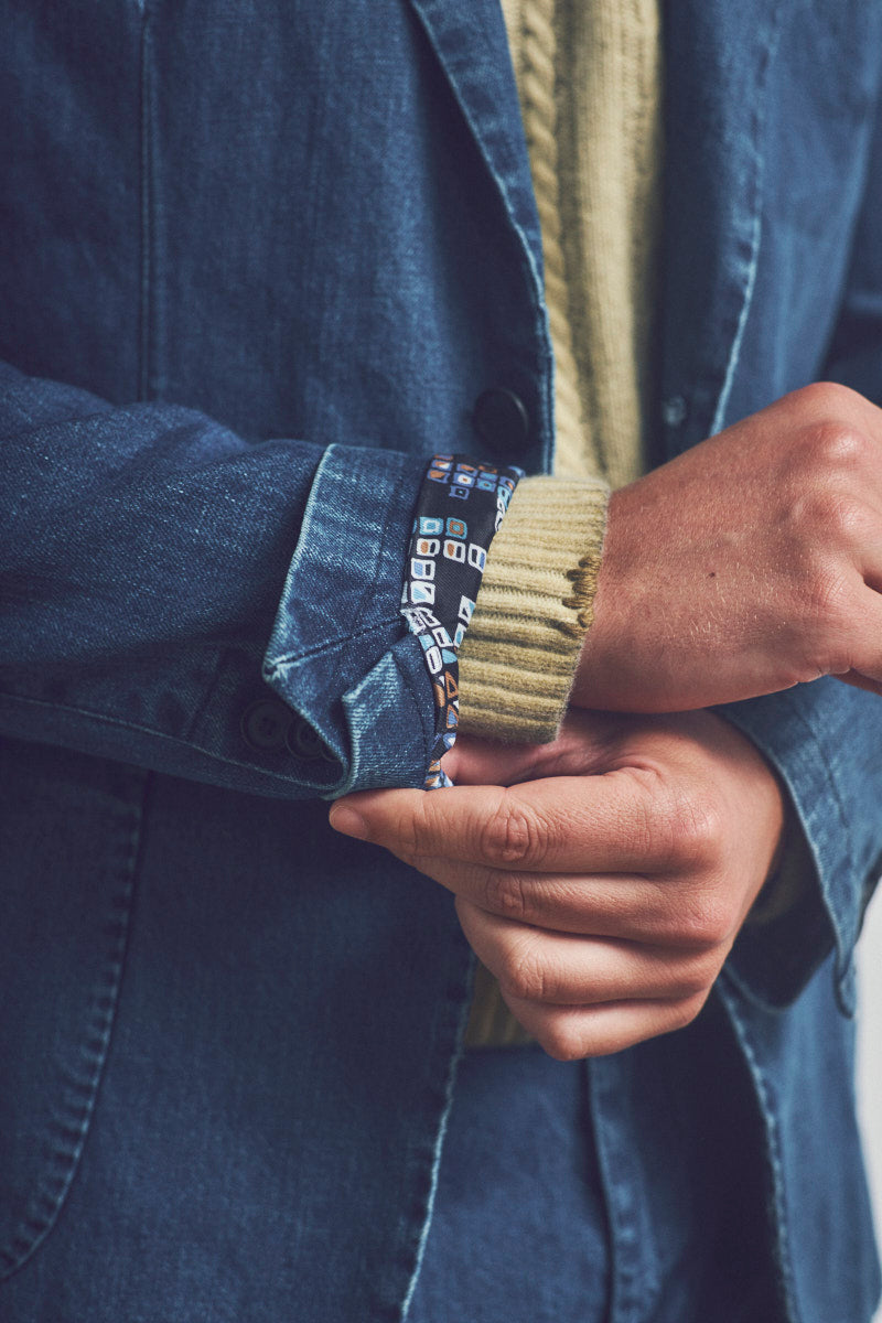 SUIT116 デニムスーツ / Col:JEANS