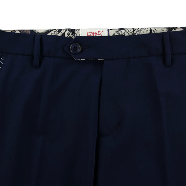 ハンドステッチスーツ / Col:BLU ネイビー