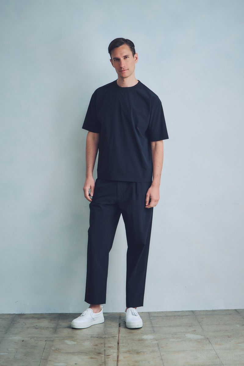 J-11 日本別注 "mateReco" モディファイド・テックTEE / NERO ブラック