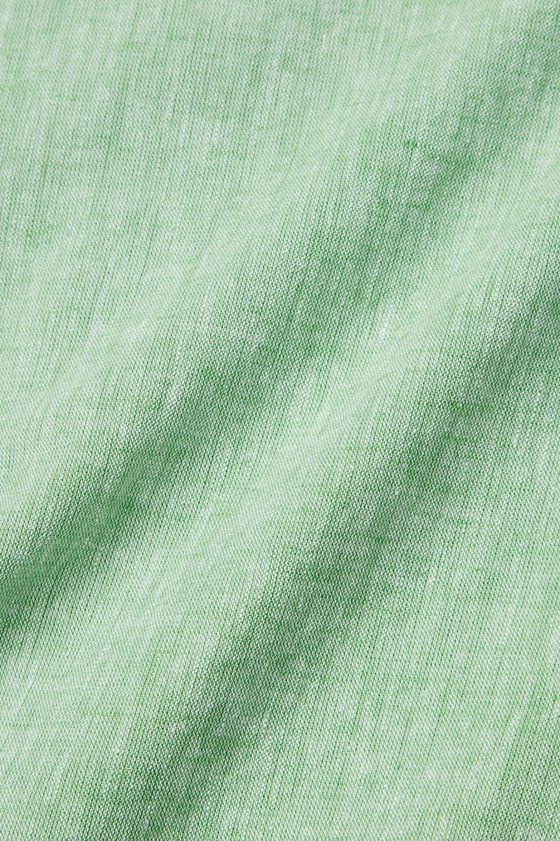 ワンポイントロゴハンドステッチシャツ / Col:PRATO