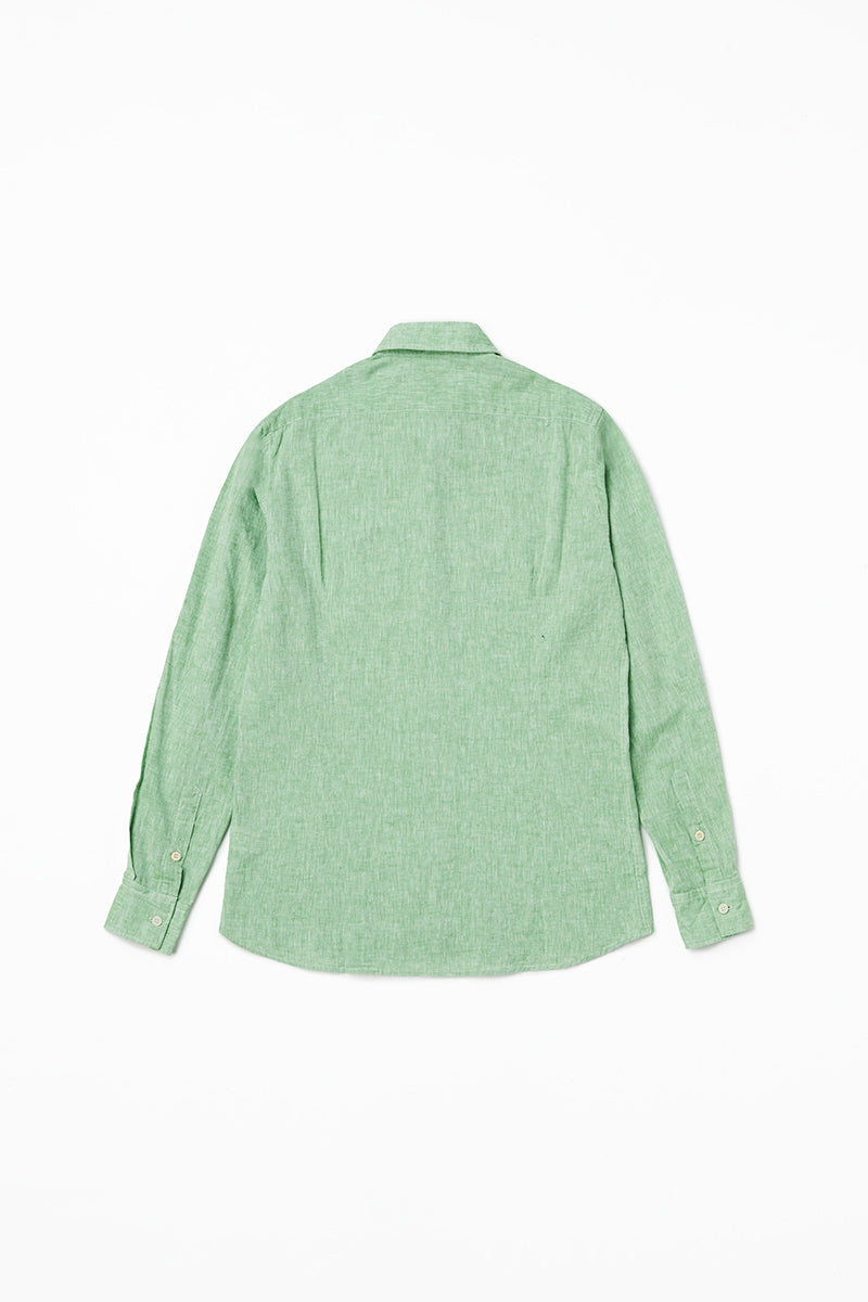 ワンポイントロゴハンドステッチシャツ / Col:PRATO