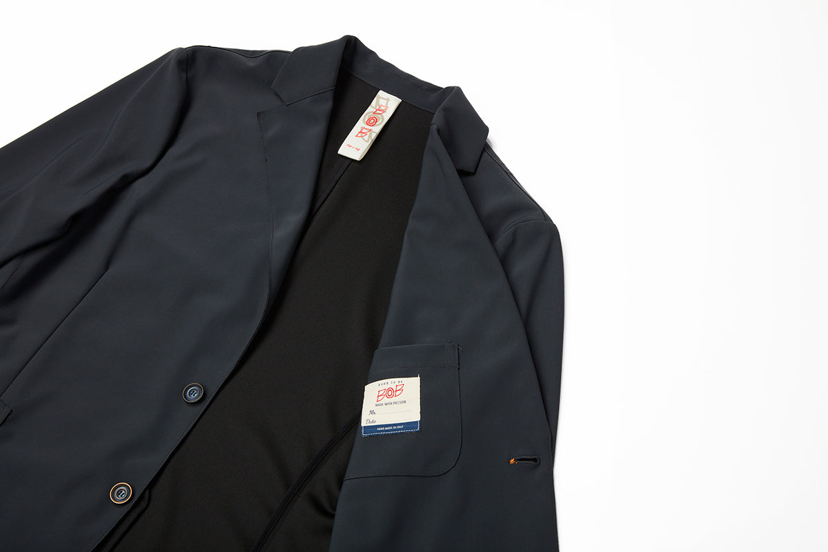 テクニカルファブリックストレッチジャケット / Col:LAVAGNA グレー系