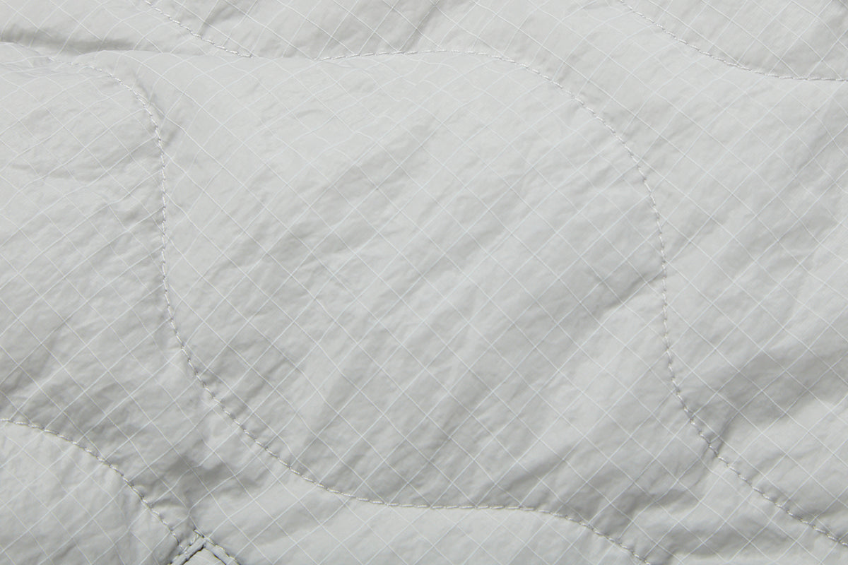 キルティングニットスリーブブルゾン / Col:GRIGIO