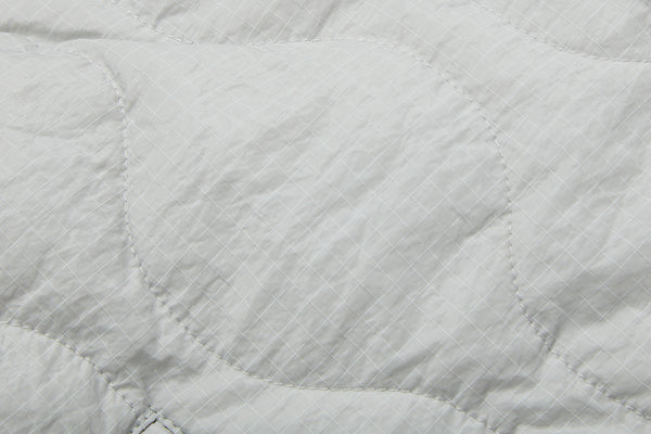 キルティングニットスリーブブルゾン / Col:GRIGIO