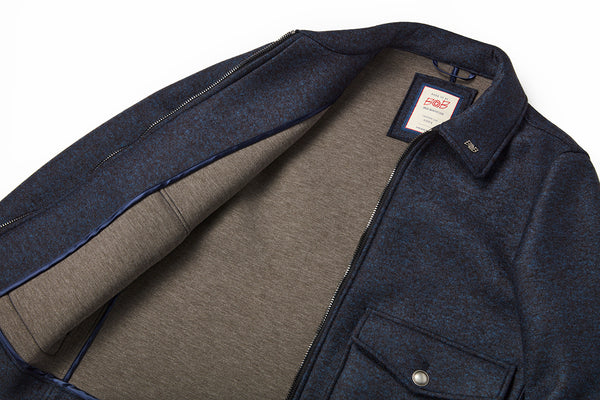 ボンディング A-2フライトジャケット / NERO ブラック系