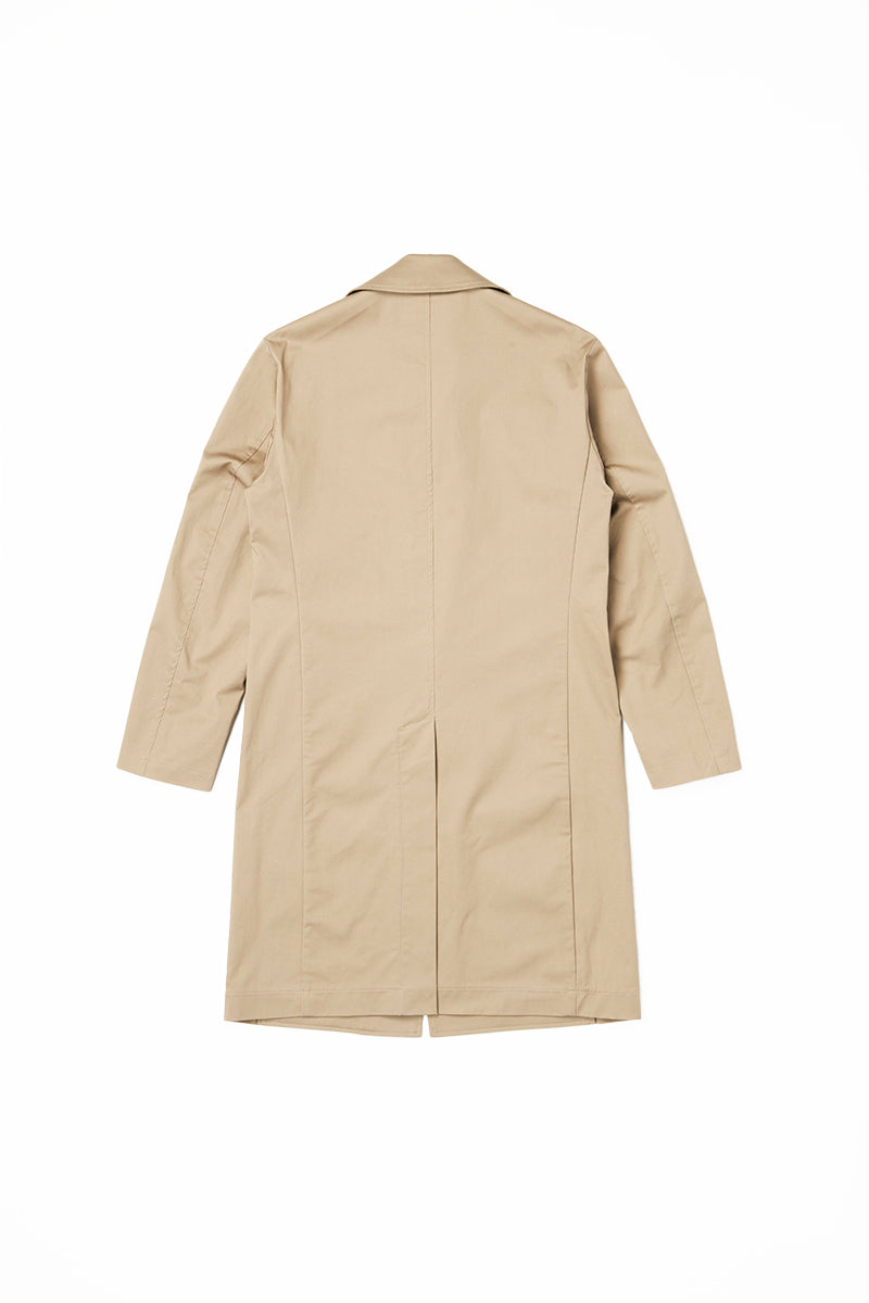 ハンドステッチトップコート / Col:SABBIA ベージュ