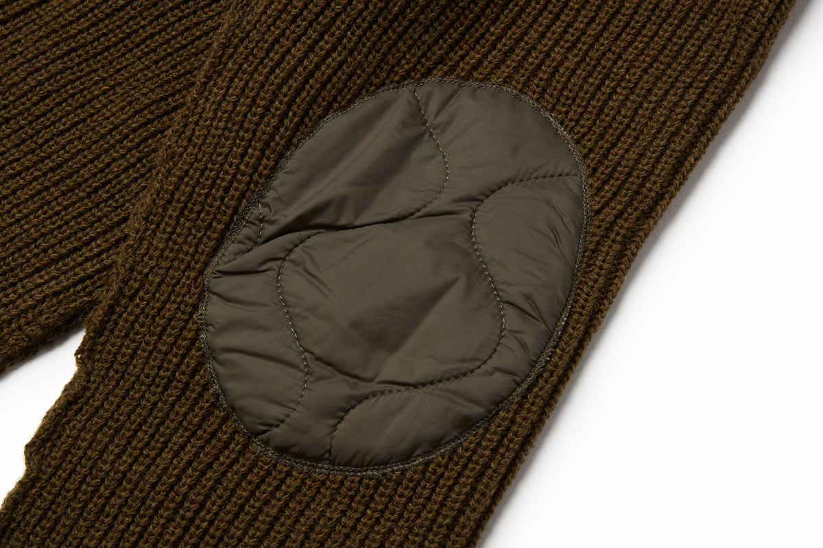 【24AW】Military Design Crewneck knit №074741714 / Col:MILITARE カーキ系