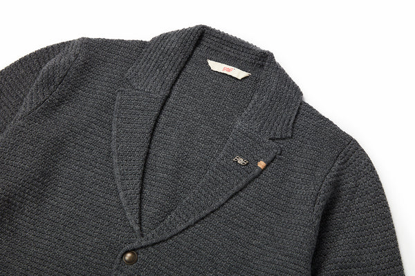 ニットテーラードジャケット / Col:GRIGIO グレー