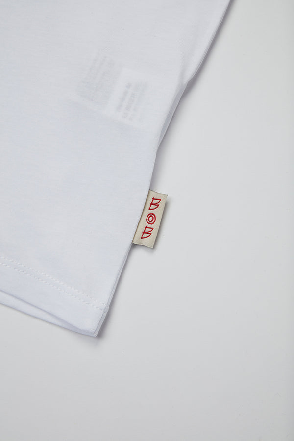パッチワークTシャツ / Col:BIANCO ホワイト
