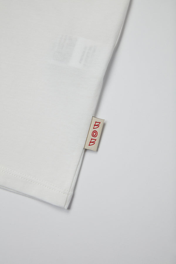 パッチワークTシャツ / Col:OFFWHITE オフホワイト