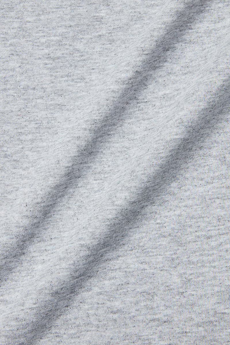 パッチワークTシャツ / Col:MELANGE 杢グレー