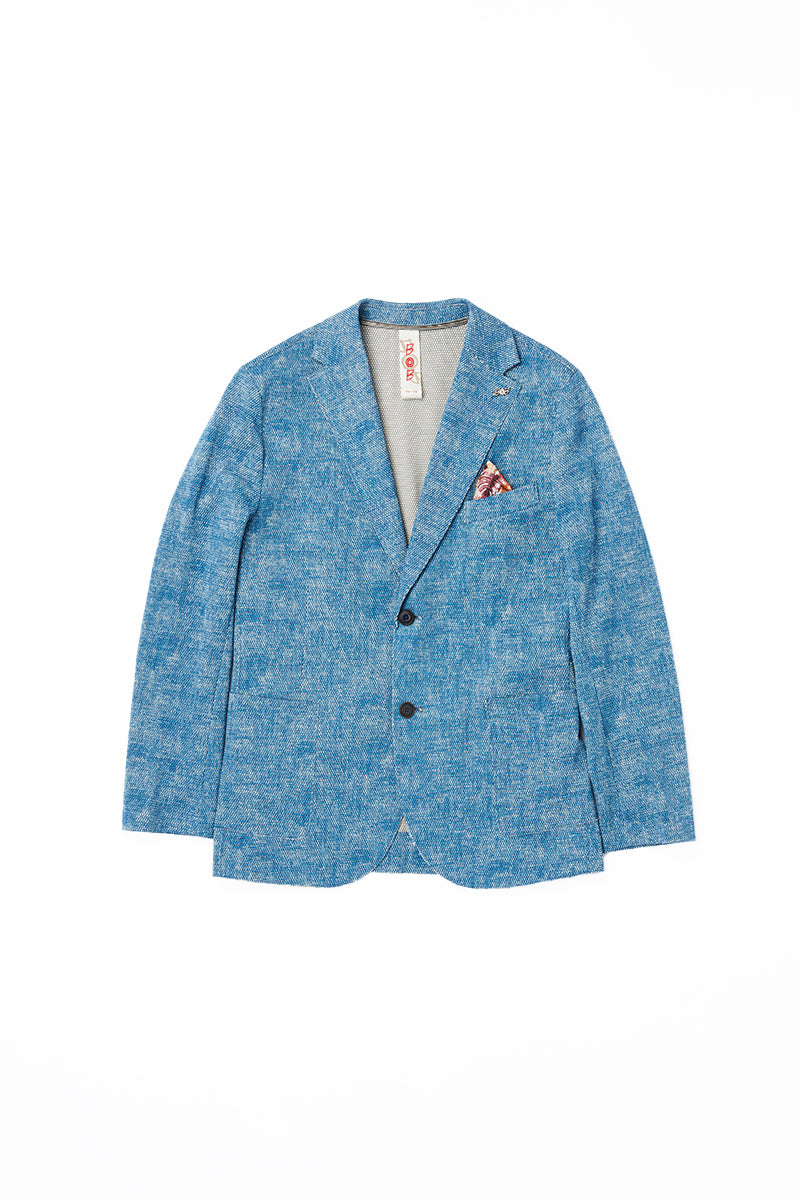 バーズアイイージージャケット / Col:NOTTE ダークネイビー