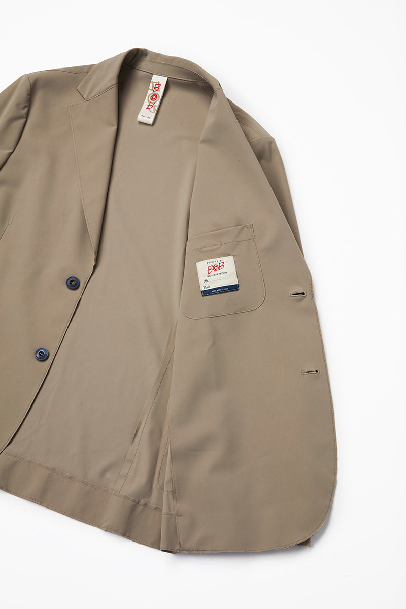 【25SS新作】Technical Travel Jacket / Col:NOCE クルミ