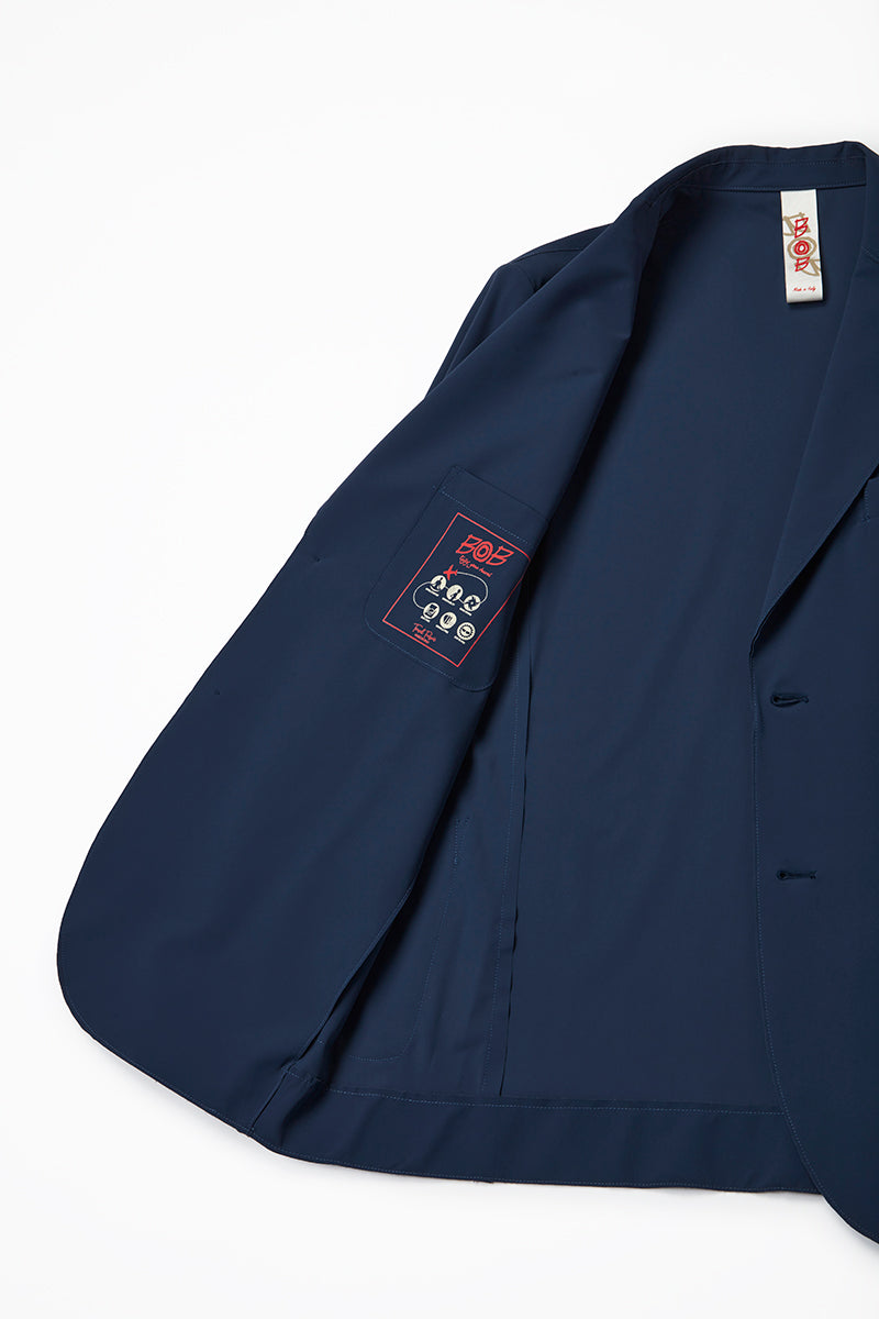 【25SS新作】Technical Travel Jacket / Col:NUBE クラウドグレー