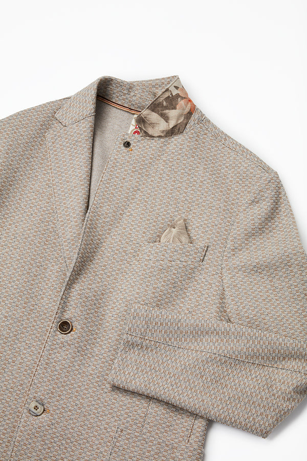 リネンテイストイージージャケット / Col:SABBIA サンドベージュ