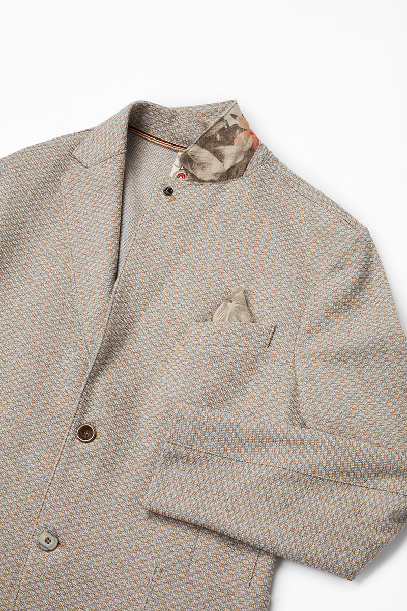 リネンテイストイージージャケット / Col:SABBIA サンドベージュ