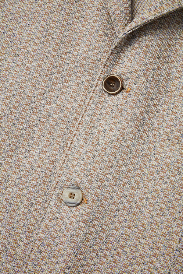 リネンテイストイージージャケット / Col:SABBIA サンドベージュ