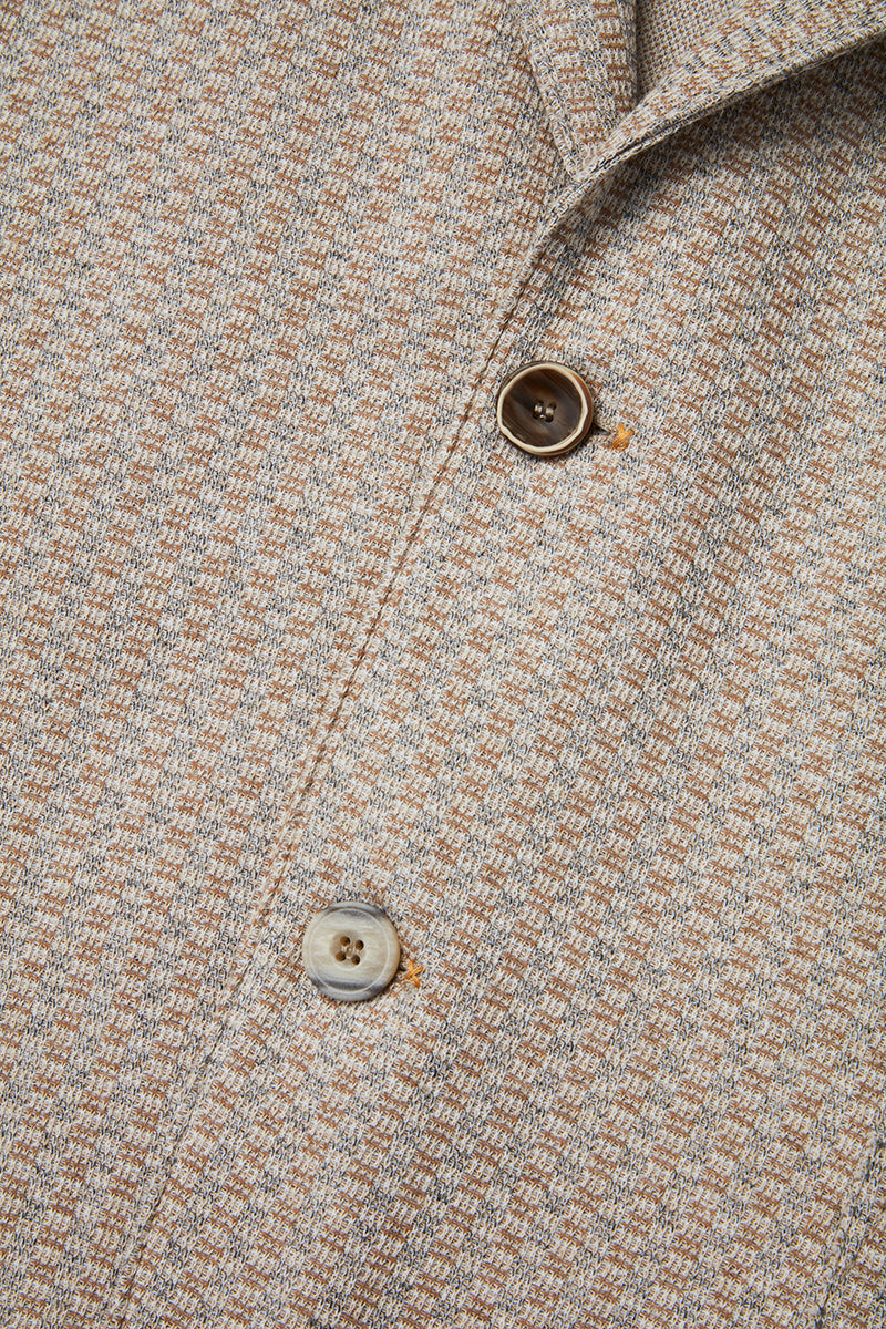 リネンテイストイージージャケット / Col:SABBIA サンドベージュ