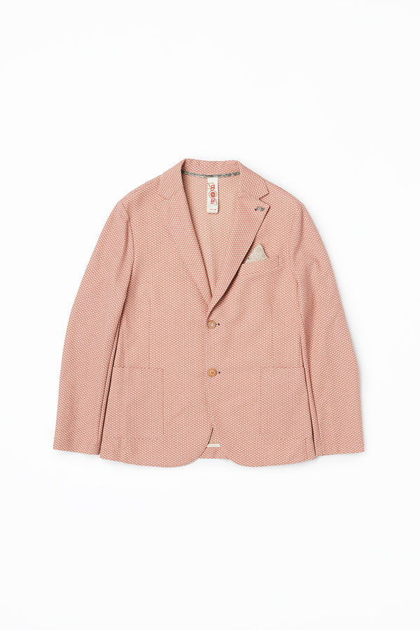 ジャガードパターンイージージャケット / Col:CORDA ロープベージュ