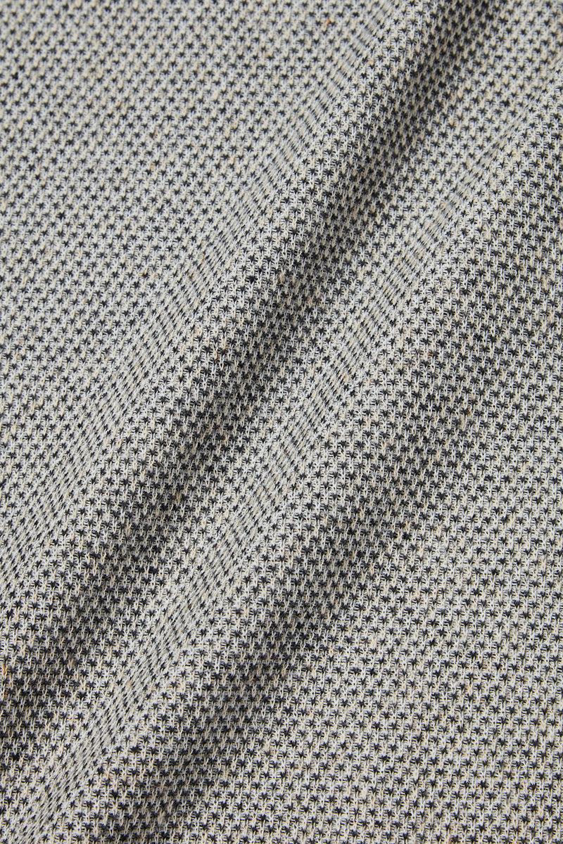 リネンテイストイージージャケット / Col:NERO ブラック