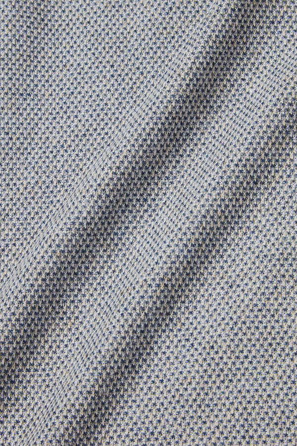 リネンテイストイージージャケット / Col:BLU ネイビー系