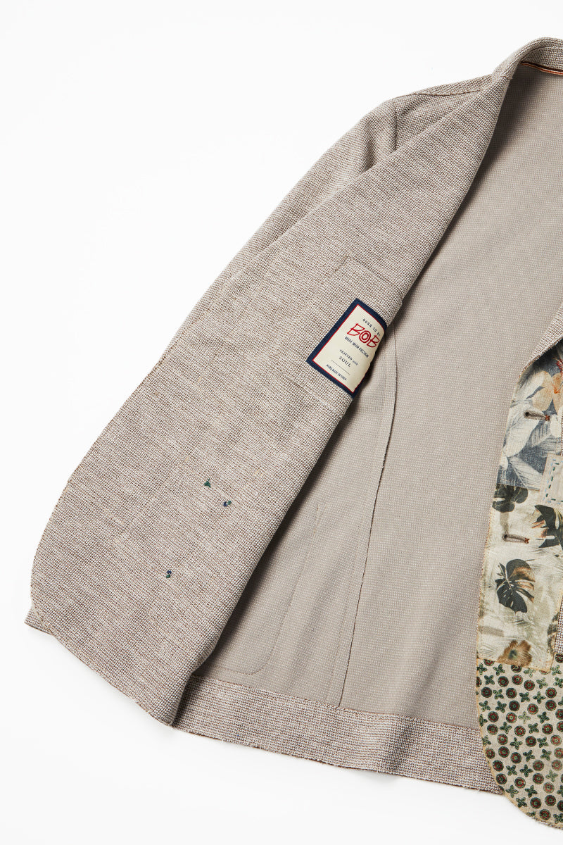 【25SS新作】Handmade Embroidery Jacket / №074753134 / Col:NOCE クルミ