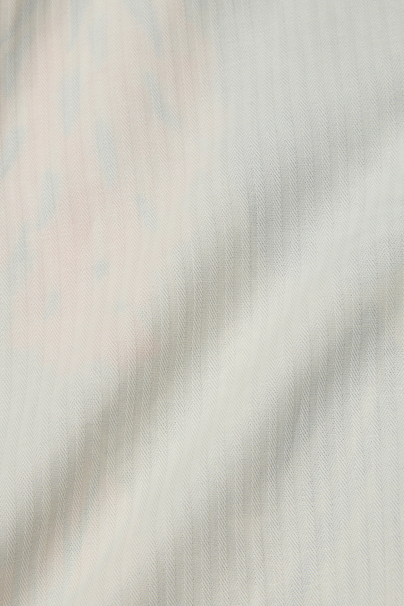 ストライプパターンラッセルジレ / Col:VAR1 サンドベージュ