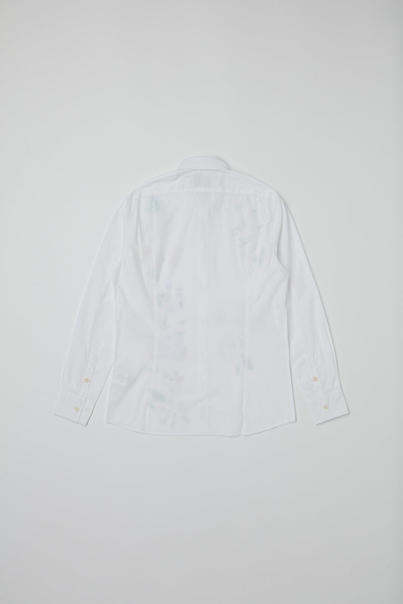 ハンドメイドペイントシャツ / Col:BIANCO ホワイト