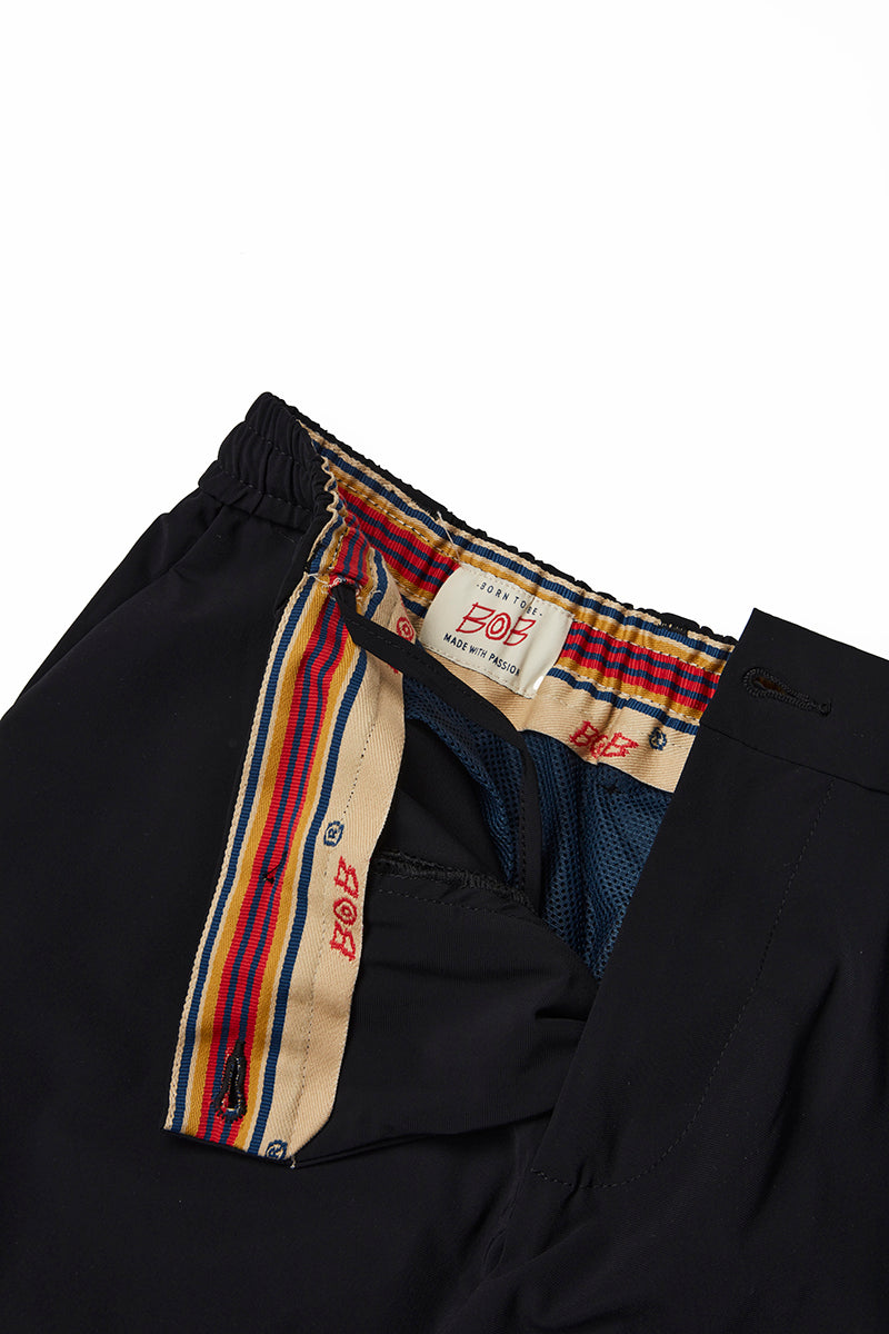 【25SS新作】Technical Travel Pants / Col:NERO ブラック