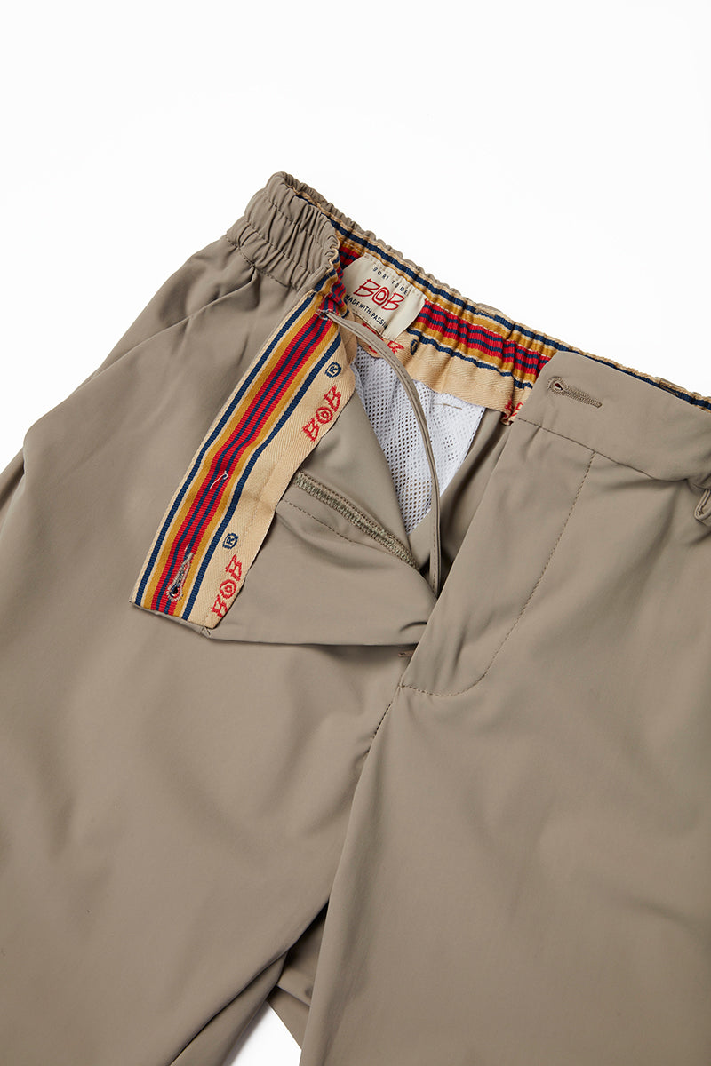 【25SS新作】Technical Travel Pants / Col:NOCE クルミ