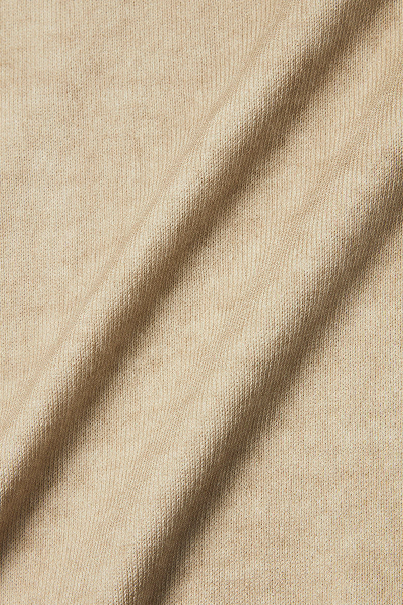 ガーメントダイニット / Col:YUTA ライトブラウン系