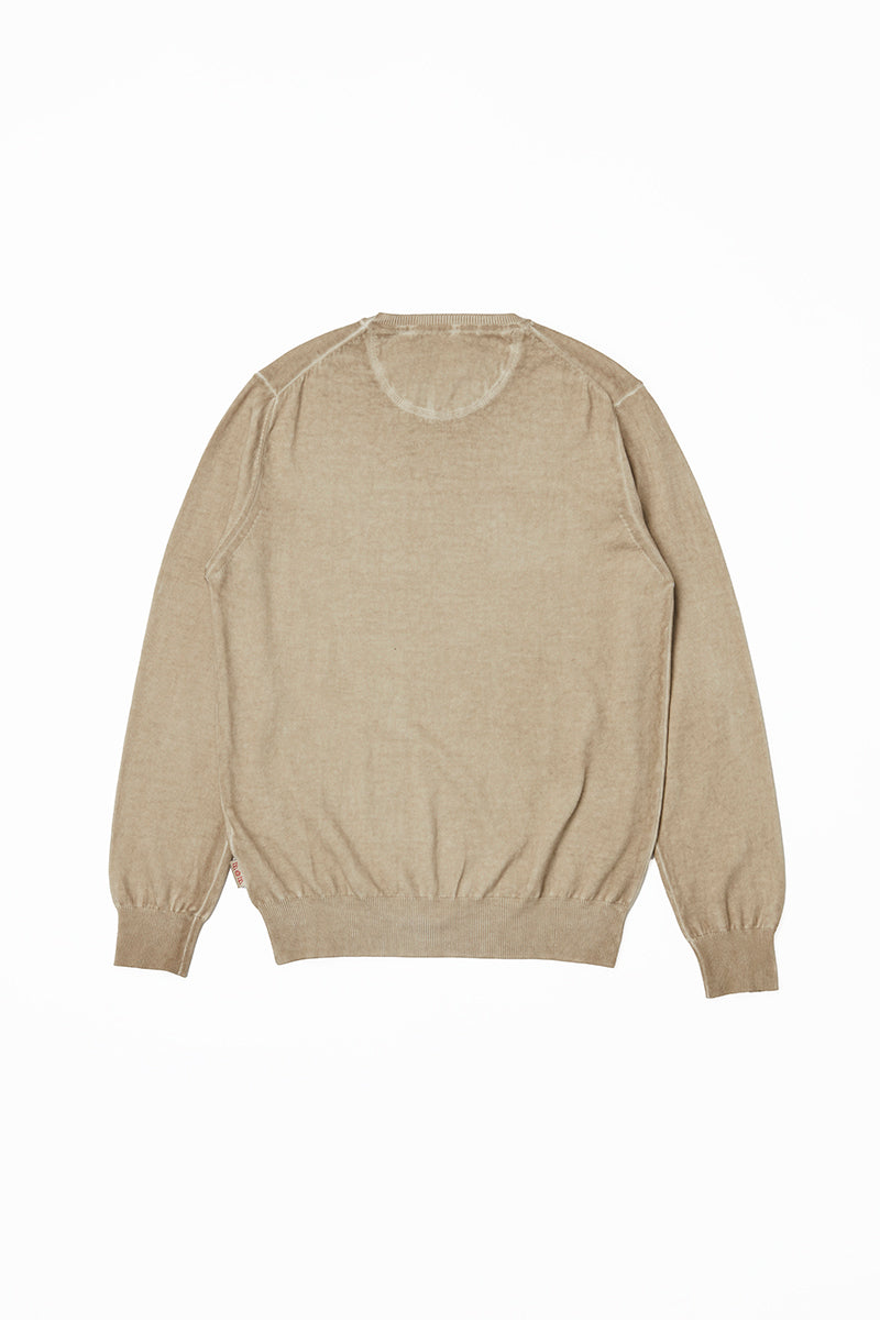 ガーメントダイニット / Col:YUTA ライトブラウン系