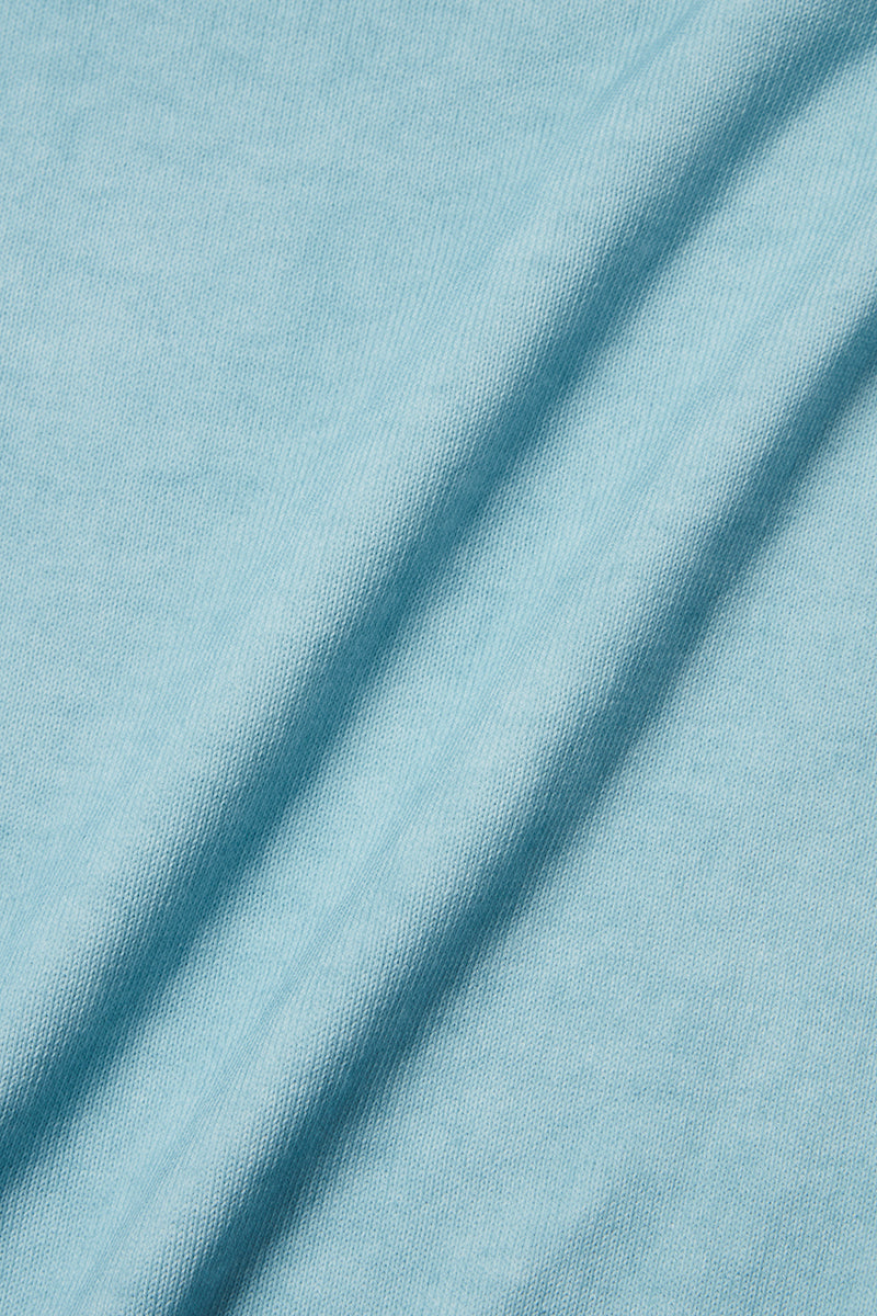 ガーメントダイニット / Col:CLOUD ブルー系