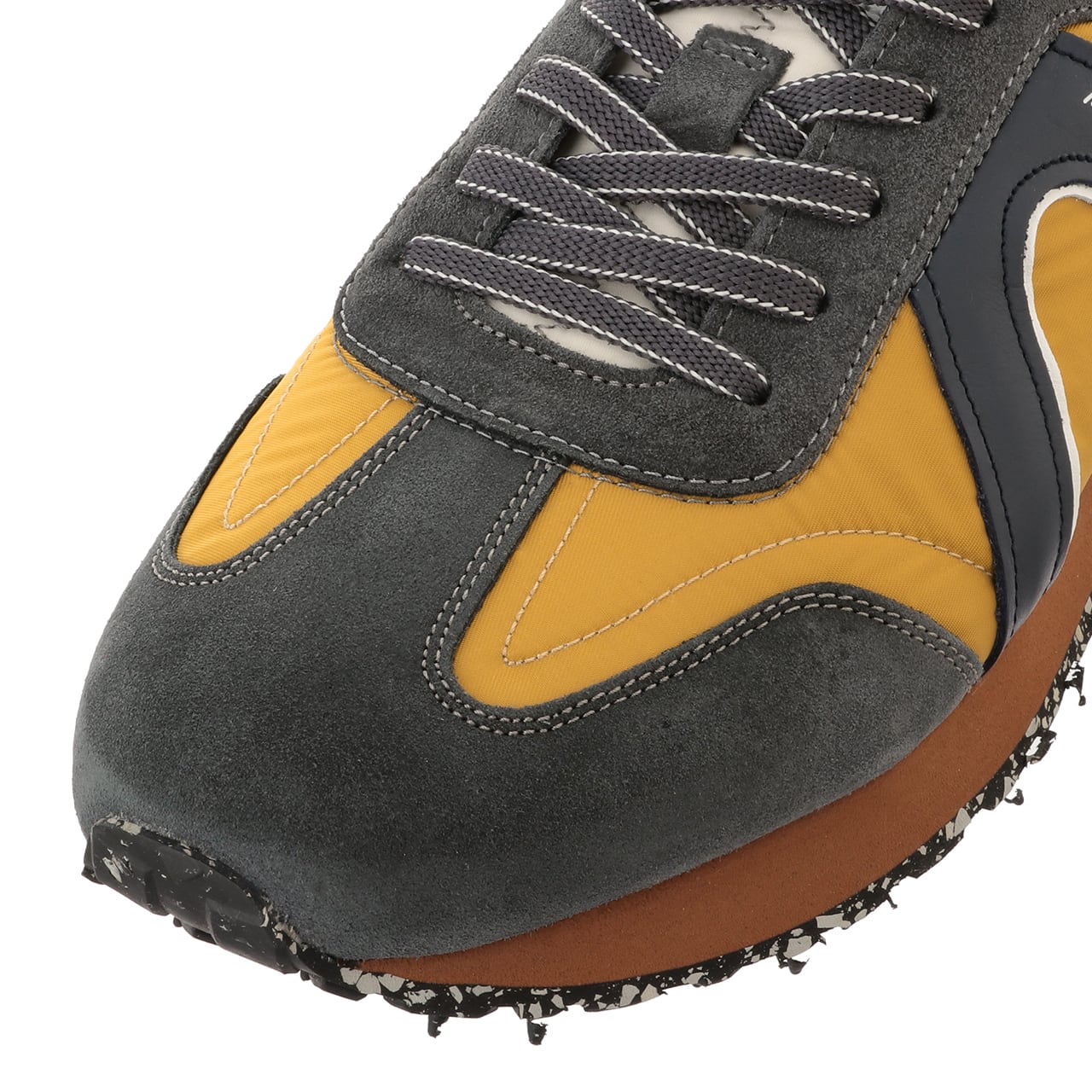 【Ambitious sneakers】 RHOME / Col:GREY×YELLOW グレー イエロー