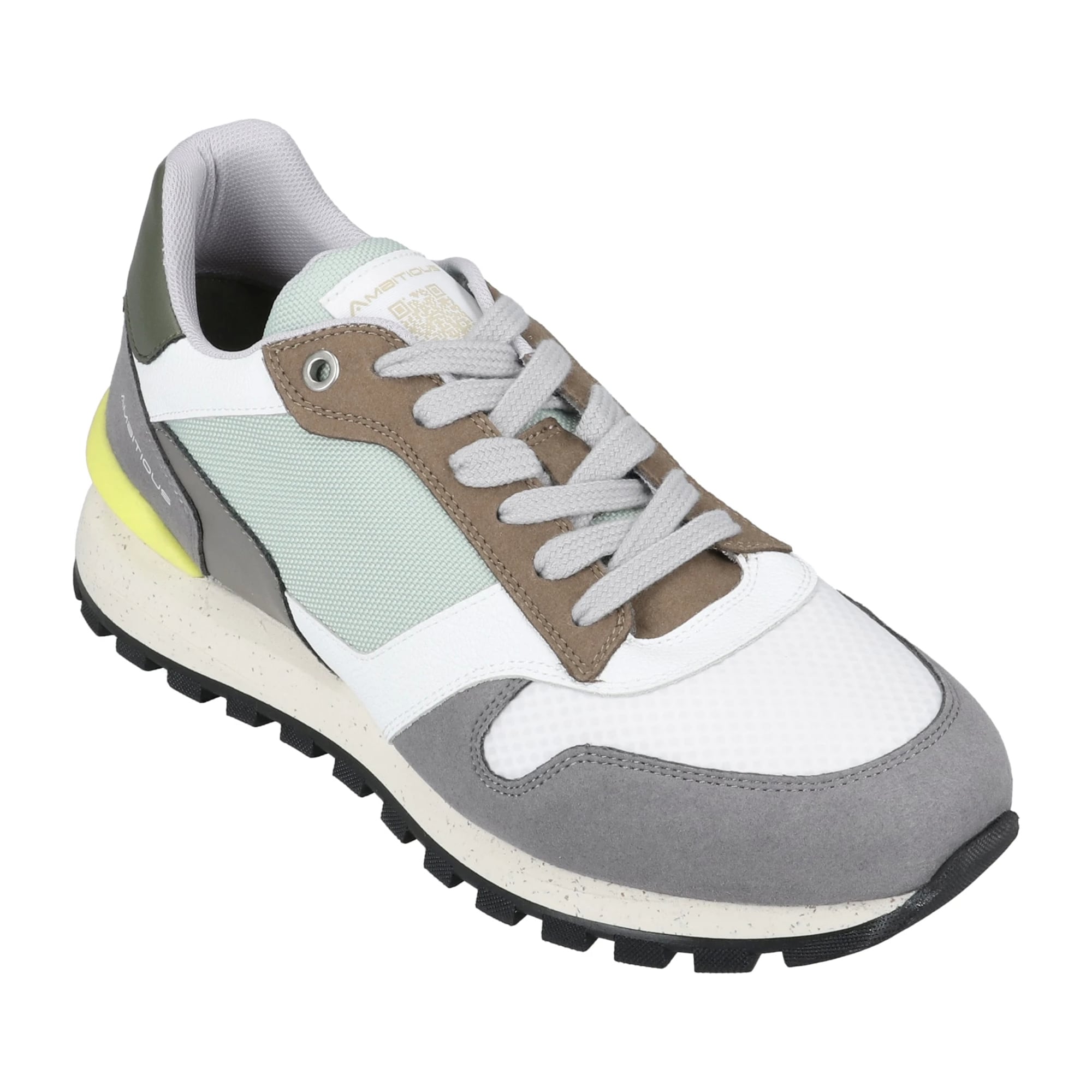 【Ambitious sneakers】 SILKY HAVEN / Col:GREY×MINT グレーミント