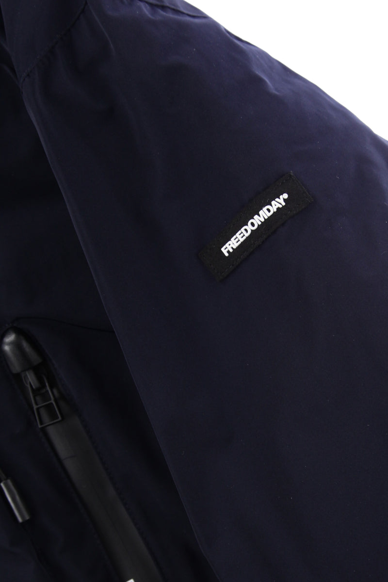 【FREEDOMDAY】ECOダウン リバーシブルコート / Col:NAVY ネイビー