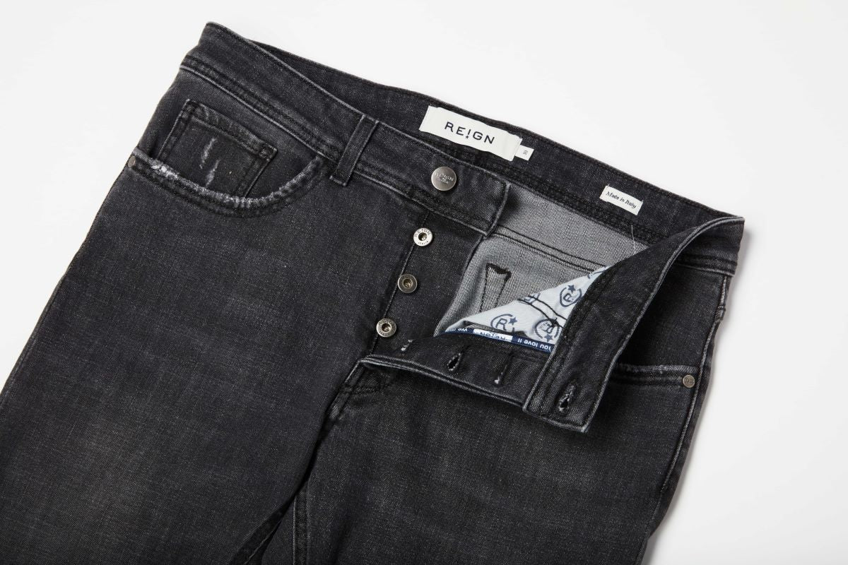 【REIGN DENIM】 FRESH YUKON / Col:BLACK ブラック