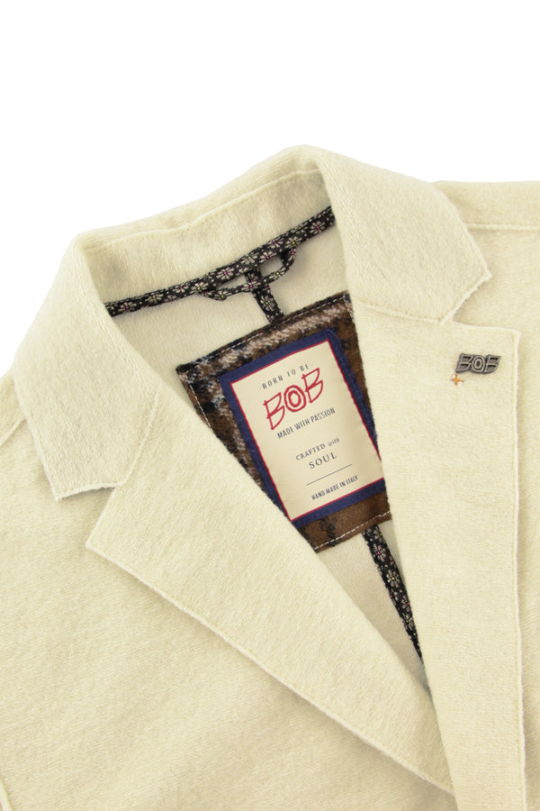 ソフトファブリックウールジャケット / Col:RUGGINE ブラウン系