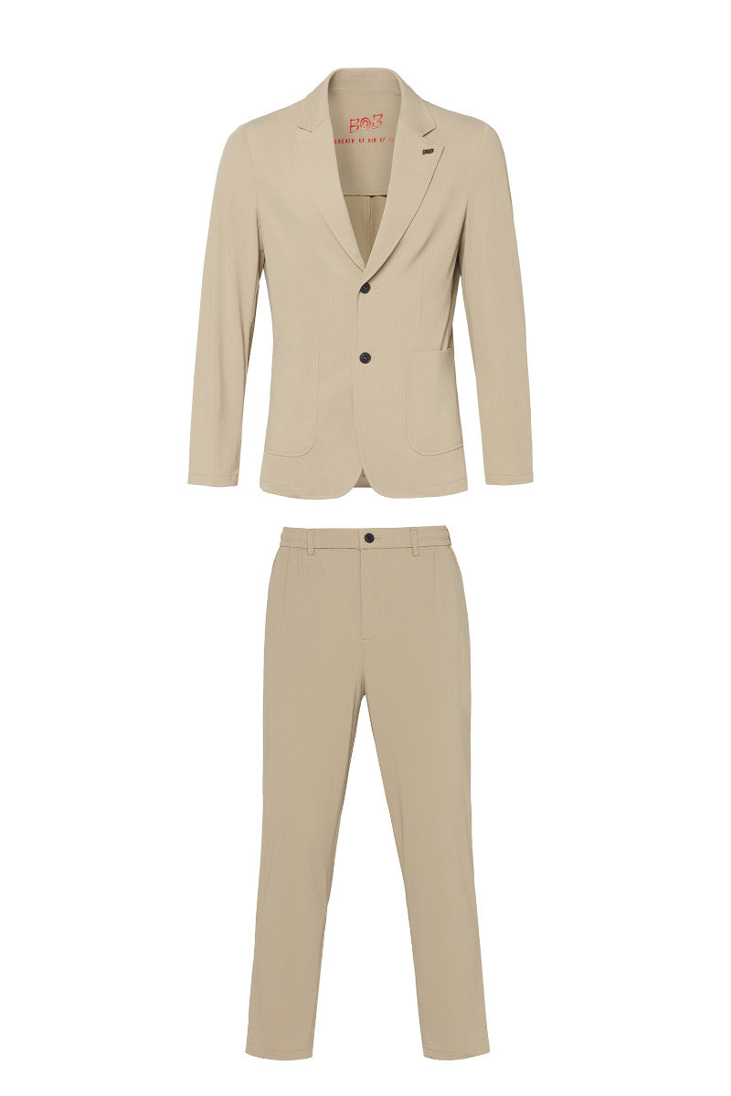 SUIT5/G エアーテックポケッタブルジャケット / BEIGE ベージュ