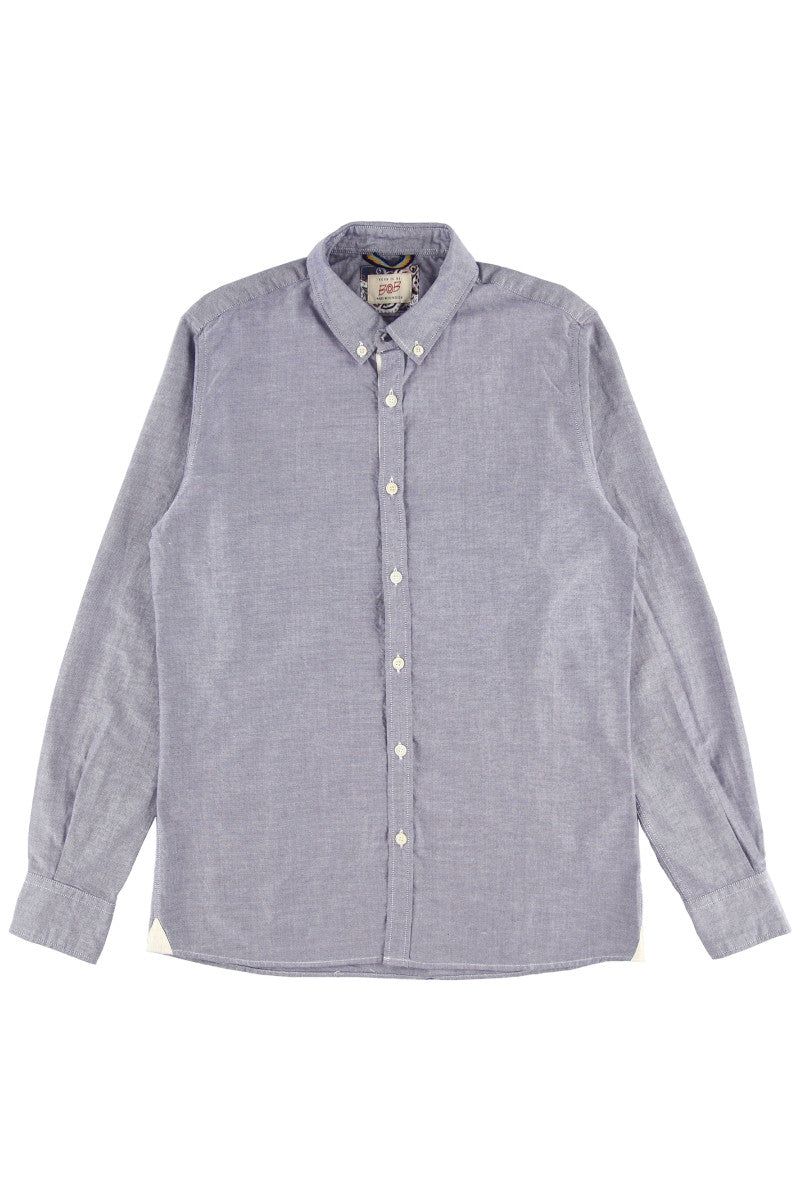 ボタンダウンシャツ / Col:NOTTE ネイビー系