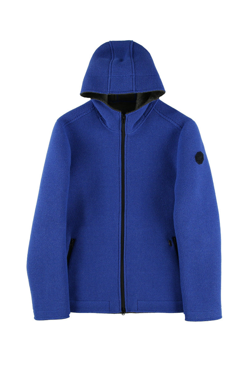 ボンディングフードブルゾン / COL:ROYAL ブルー系