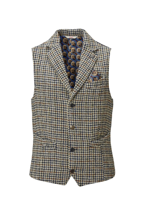 OFF123 ガンクラブチェックパターンジレ / COL:VAR1 グリーン系