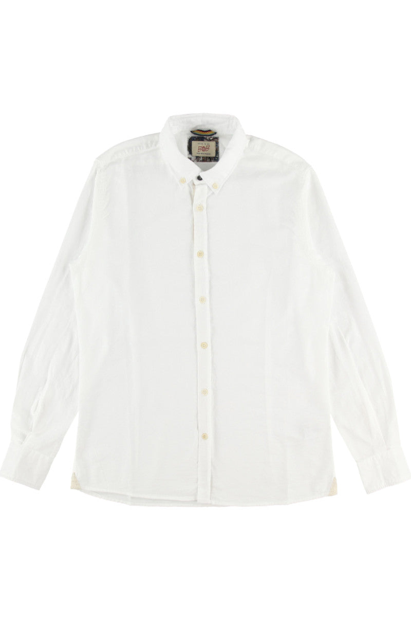 ボタンダウンシャツ / Col:BIANCO ホワイト系