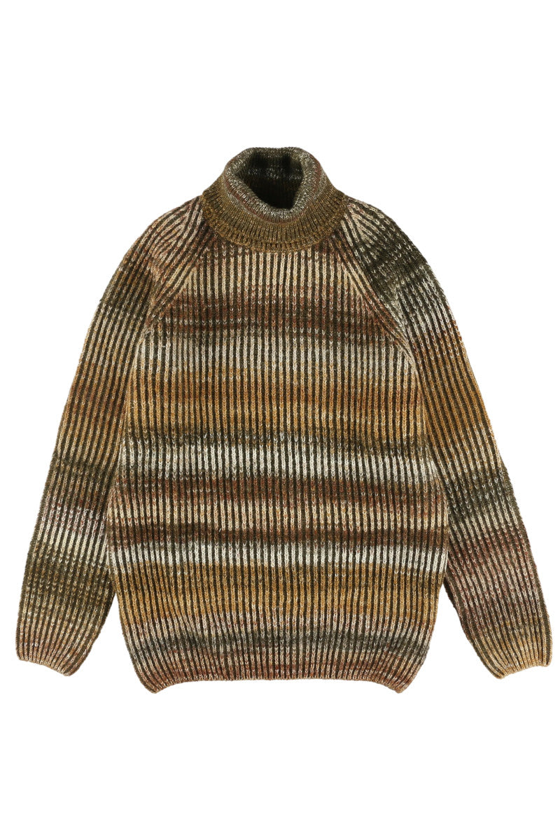 タートルネックグラデーションニット / COL：VAR2 ブラウン系 BOB JAPAN