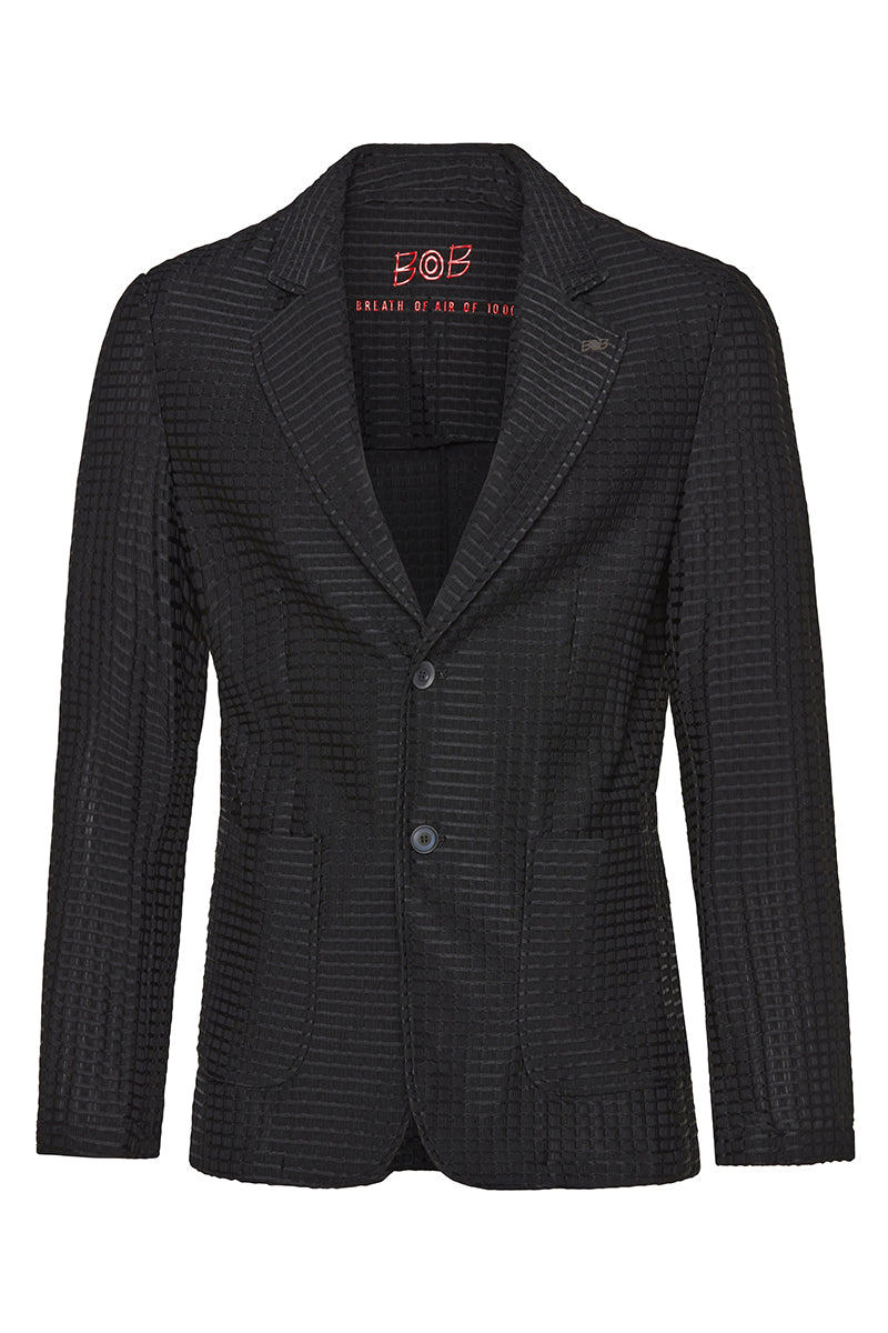 GOLDEN2 100gエアーテック・シアーワッフルジャケット / NERO ブラック