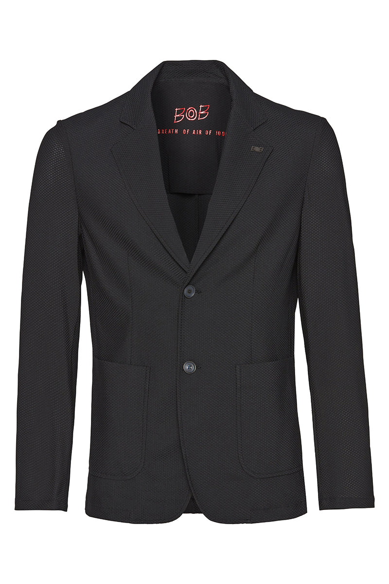 GOLDEN1 100gエアーテック・ハニカムメッシュポケッタブルジャケット / NERO ブラック